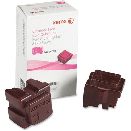 Xerox ColorQube Ink, 4400 Page Yield, 2 ink sticks, Magenta 2PK XER108R00927